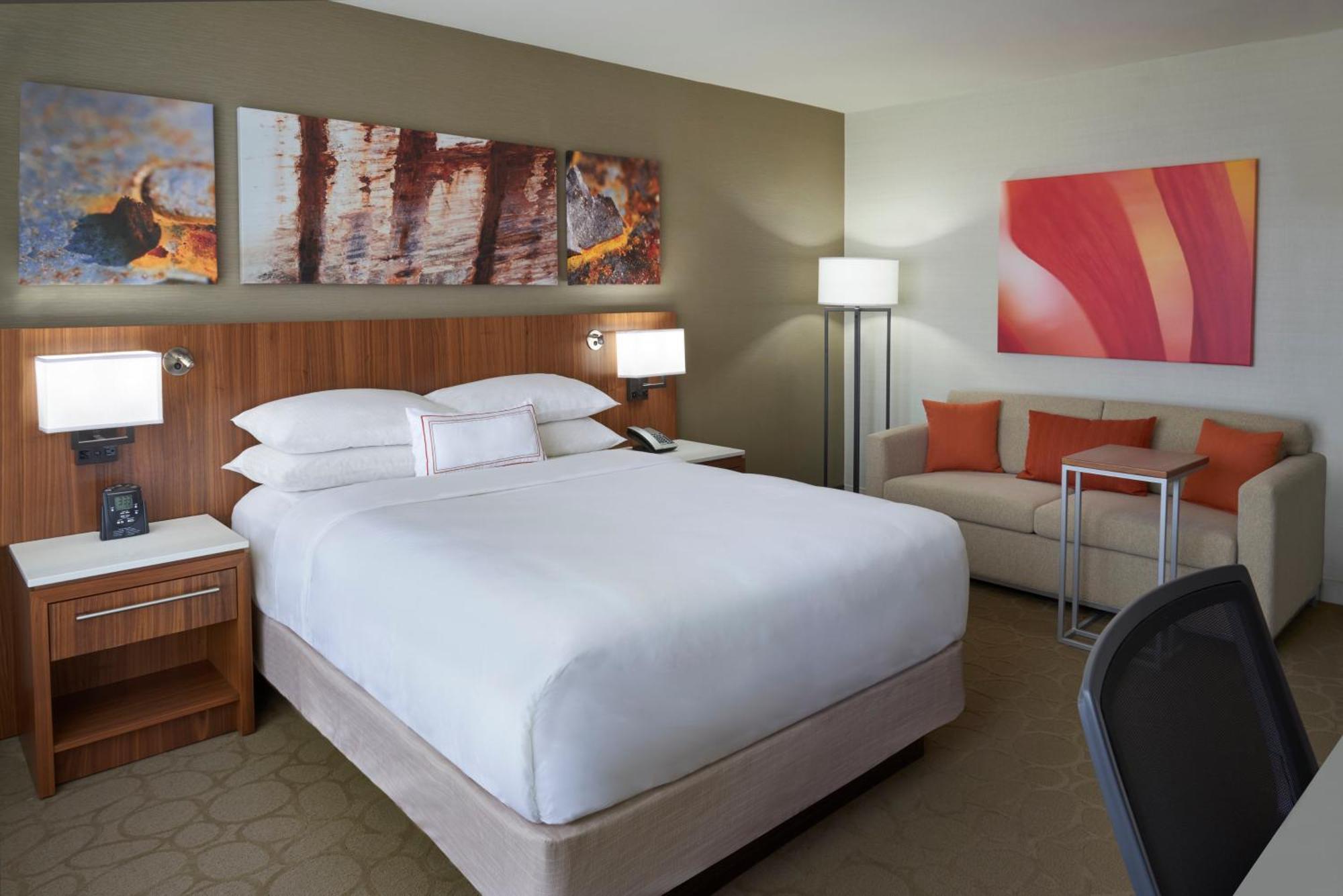 Zimmer mit Queensize-Bett